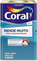 Rende muito coral fosco - 18 litros - branco Rende muito coral fosco - 18 litros - branco