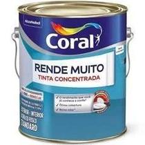 Rende muito coral fosco - 3,6 litros - branco neve Rende muito coral fosco - 3,6 litros - branco neve