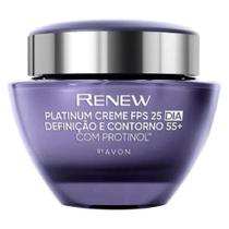 Renew Platinum 55+ Creme Facial Dia Fps 25 50G Avon Renew Platinum 55+ Creme Facial Dia Fps 25 50G Avon