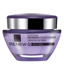 Renew Platinum 55+ Dia Fps 20 Creme Anti-idade 50g Avon