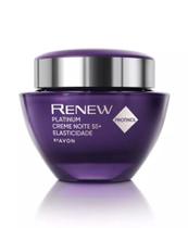 Renew Platinum Creme NOITE Elasticidade 55+ - 50g - Avon Renew Platinum Creme NOITE Elasticidade 55+ - 50g - Avon