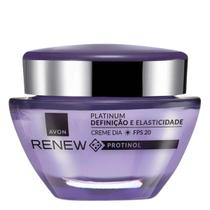 Renew Platinum DIA 55 + Creme Rosto Avon Anti-rugas Creme Facial Presente Top