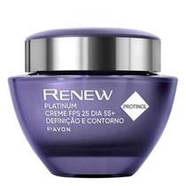 Renew Platinum Dia 55+ Definição e Contorno FPS 25 com Protinol 50g Avon Renew Platinum Dia 55+ Definição e Contorno FPS 25 com Protinol 50g Avon