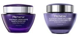 Renew Platinum kit com Dia E Noite creme facial Avon - Natura Avon