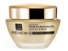 Renew Ultimate 45+ Avon Dia ou Noite FPS25 Variação com 15 ou 50g Creme Facial com Protinol