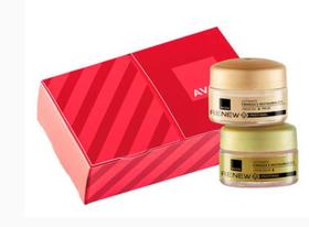 Renew Ultimate 45+ Avon Dia ou Noite FPS25 Variação com 15 ou 50g Creme Facial com Protinol