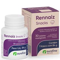 Rennaiz Snacks Cães 30 Tabs Probiotico Omega 3 e Vitaminas - Ourofino Pet