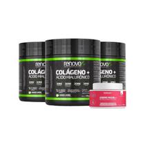 Renova Be Colágeno Cranberry + Ácido Hialurônico 3 Unid - RENOVABE