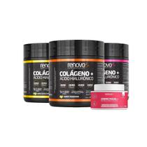 Renova Be Colágeno Cranberry + Ácido Hialurônico 3 Unid - RENOVABE