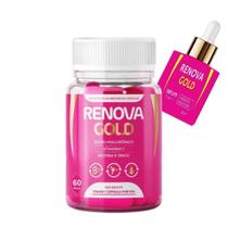 Renova Gold em frasco 60 un + Serum Facial