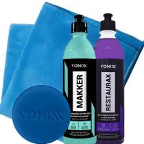 Renovador Brilho Proteção Vonixx Makker 2.0 500ml Restaura Plástico Renovador Brilho Proteção Vonixx Makker 2.0 500ml Restaura Plástico