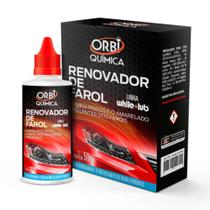 Renovador De Farol Elimina Riscos Limpa Amarelado Orbi 50ml