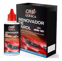 Renovador De Farol Limpa Tira Fosco Amarelado Orbi