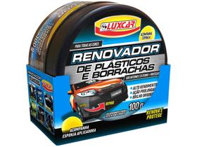 Renovador Plast Novo 100g Plásticos E Borrachas - Luxcar Renovador Plast Novo 100g Plásticos E Borrachas - Luxcar