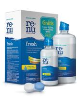 Renu Fresh Solução Multiuso 355 +120 Ml + Estojo