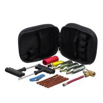 Reparador De Pneus Kit Viagem Para Pneu S/ Camara Moto Carro