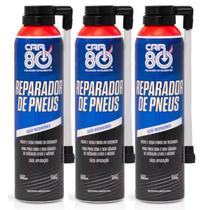 Reparador De Pneus Spray Instantâneo Veda Furo 300ml Car80