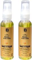 REPARADOR DE PONTAS ARGAN + ALOE VERA 60ml NATUFLORES 2un