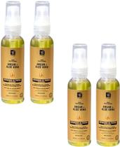 REPARADOR DE PONTAS ARGAN + ALOE VERA 60ml NATUFLORES 4un