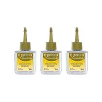 Reparador De Pontas Fixed Proteinas Da Seda 30Ml-Kit C/3Un