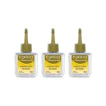 Reparador De Pontas Fixed Proteinas Da Seda 30Ml-Kit C/3Un