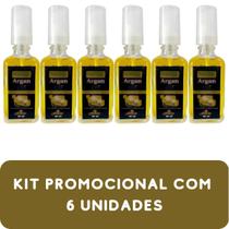 Reparador de Pontas Floressence Óleo de Argan Frasco 50ml Kit Promocional 6 Unidades