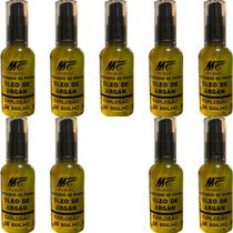 Reparador de Pontas Minas Fórmula Óleo de Argan Vidro 60ml Kit 9Unidades