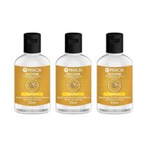 Reparador De Pontas Silicone 35Ml Marcia Queratina - 3Un