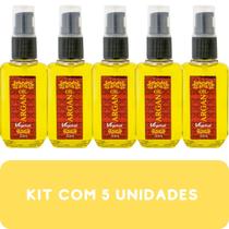 Reparador de Pontas Vegetrat Óleo de Argan Frasco 50ml Kit Promocional 5 Unidades Reparador de Pontas Vegetrat Óleo de Argan Frasco 50ml Kit Promocional 5 Unidades