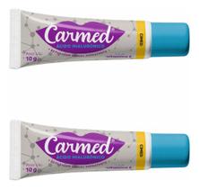 Reparador Labial Hidratante Carmed Ac Hialurônico Vit E c/2