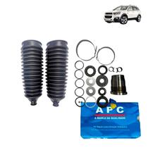 Reparo Caixa De Direção Hidráulica Chevrolet Captiva 4 Cilindros 2008 A 2014 Bucha Cônica Caixa Mando