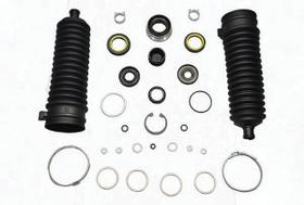 Reparo caixa direcao hidraulica visteon ranger pinhao e cremalheira c/ rosca / plug c/coifas