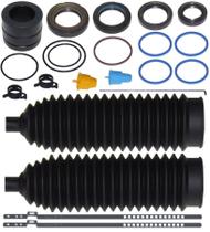 Reparo caixa direção omega 2006 caixa trw pinhao e cremalheira axial m12 rosca grossa