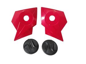 Reparo Capacete + Botões Pro Tork Evolution G8 Evo Vermelho