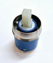 Reparo cartucho monocomando 35 mm com castelo INOX ESCOVADO IMPORTADO 434RMINX