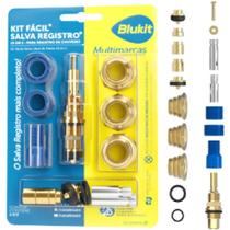 Reparo Chuveiro Kit Fácil Salva Registro 10 Em 1 Blukit