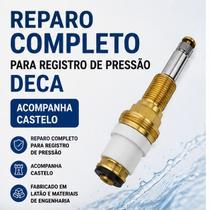 Reparo Completo para Registro de Pressão Deca com Castelo Reparo Completo para Registro de Pressão Deca com Castelo