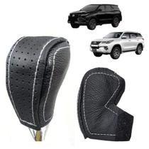 Reparo Couro Manopla Câmbio Automático Hilux Sw4 2016 2017 2018 2019 2020 2021 2022 2023 2024 2025