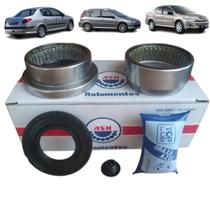 Reparo eixo suspensao traseira peugeot 206 207 1.4 1.6 8/16v