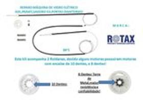 Reparo Elevador Máquina Vidro Elétrico original Gol, Parati, Saveiro, G3 portas Dianteira.Cód.072