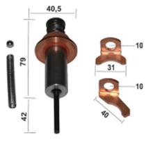 Reparo Embolo Chave Magnetica Partida Nippodenso IVEC 24V M10 Ponta Direita Reparo Embolo Chave Magnetica Partida Nippodenso IVEC 24V M10 Ponta Direita
