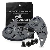 Reparo Kit Suporte Viseira Capacete Ls2 Ff350 Polivisor - Reparo Kit Suporte Viseira Capacete Ls2 Ff350 Polivisor -