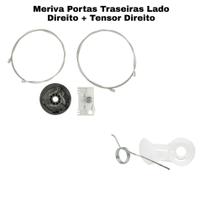 Reparo Máquina Vidro Elétrico Traseiro Direito Meriva + Tensor 088+1197