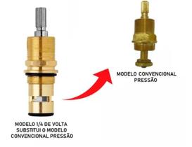 Reparo P/ Transformar Registro Pressao Fabrimar Em 1/4 Volta 529