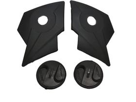 Reparo Para Capacete Preto + Botão Pro Tork Evolution G8 Evo