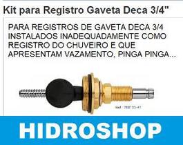 Reparo Registro Gaveta Deca 3/4 - 280103 - Blukit