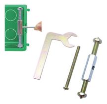 Reparo Salva Caixinha Kit 10pçs Luz Tomada Conserto Aba Quebrada