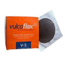 Reparo Vulcaflex V-5 Black 100 Mm Frio Redonfo 25un Redondo