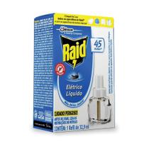 Repelente 45 Noites elétrico Raid Refil com 1 unidade