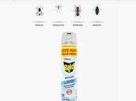 Repelente Aerossol Multi-insetos Raid Pro Essencial 420ml